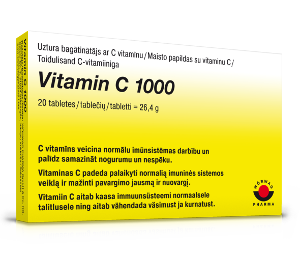 Vitamin C® 1000 mg tabletės