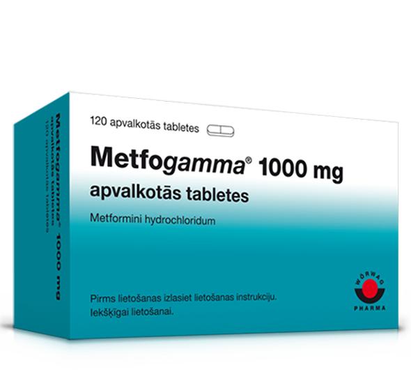 Metfogamma ® 500 mg, 850 mg, 1000 mg coated tablets