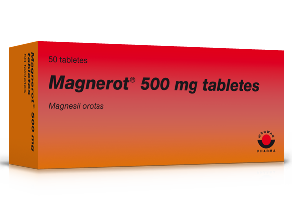 Magnerot® 500 mg tabletes